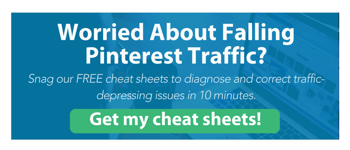 Fix Falling Pinterest traffic