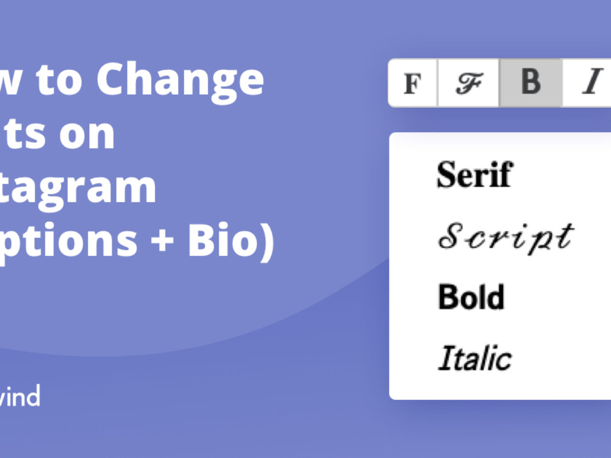 How to Change Fonts on Instagram (Captions + Bio)