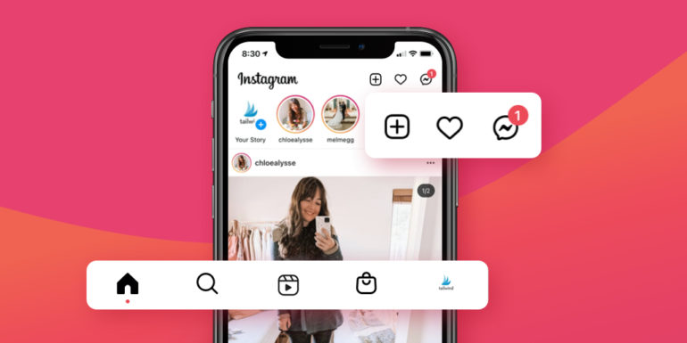 instagram layout preview