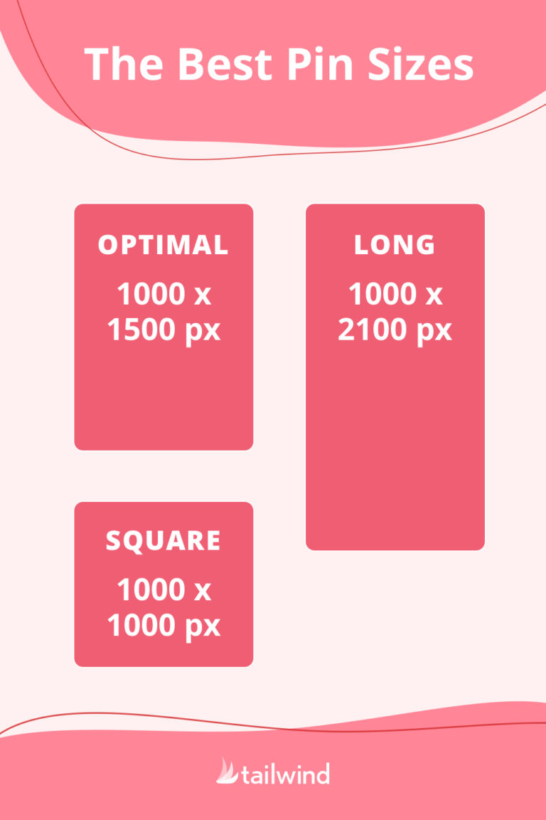Ultimate Pinterest Image Size Chart for 2021 Tailwind App