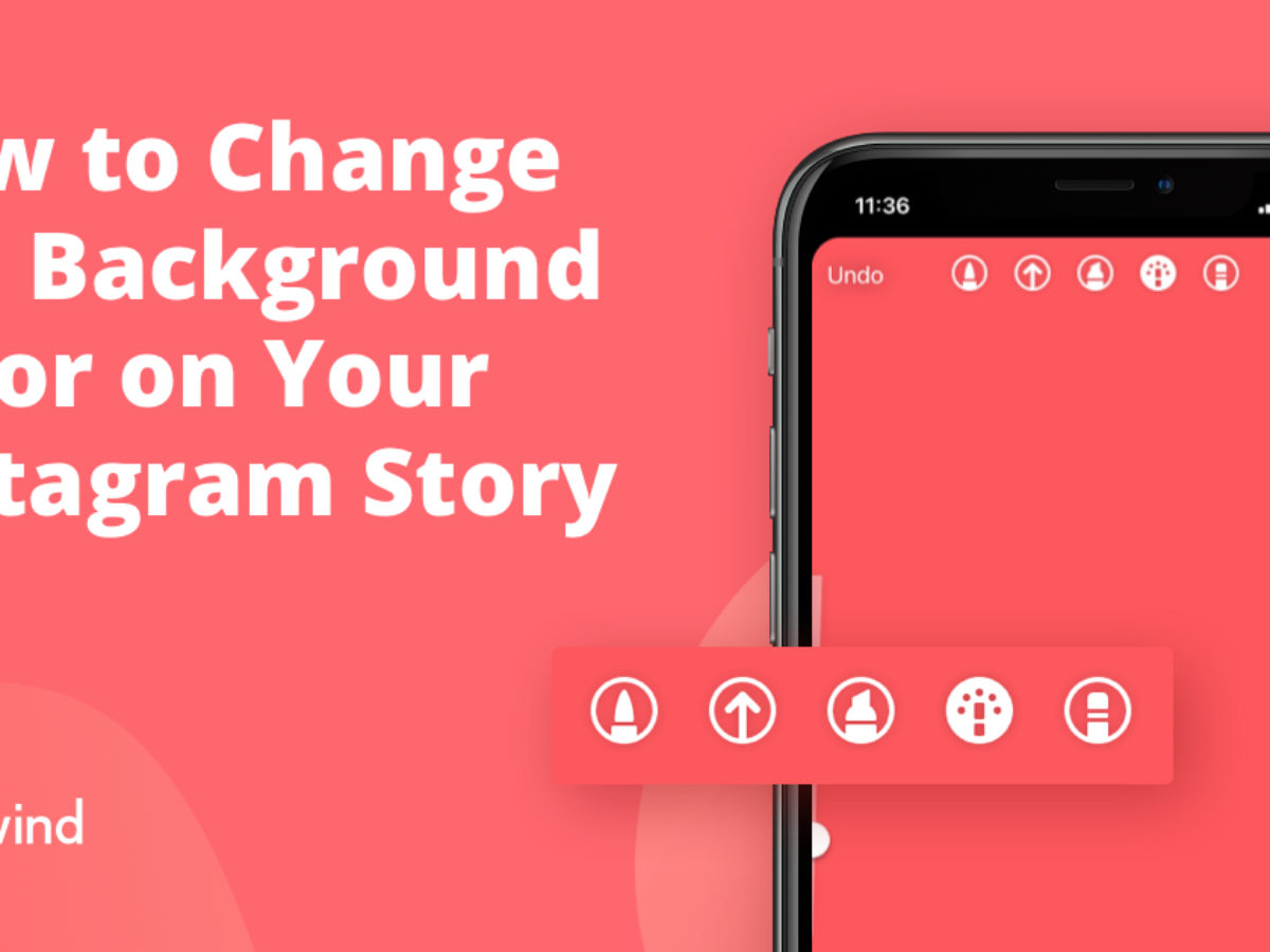 change background colour on instagram story video