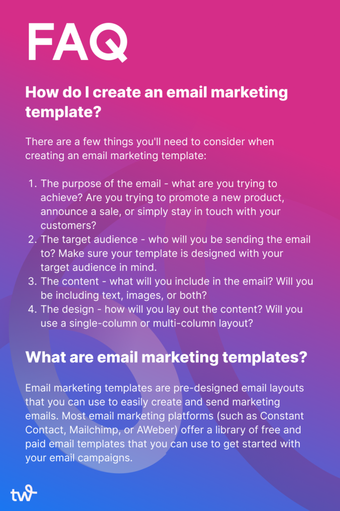 Email Marketing Templates A Complete Guide Tailwind App