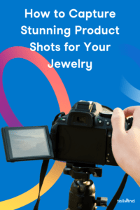 Photo of a camera on a tripod with the title of the blog post and the word Tailwind in white on a blue background.